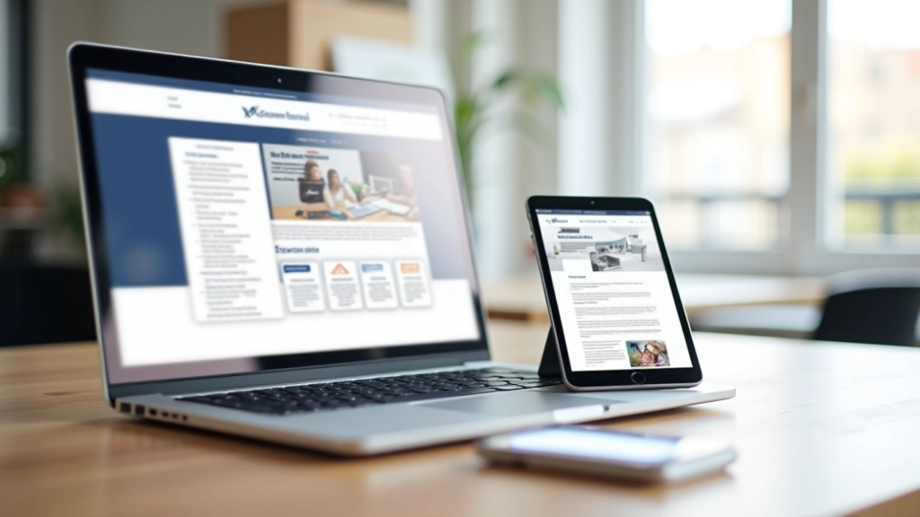 Demonstração de responsividade com mesmo layout adaptando-se graciosamente de desktop para tablet até celular