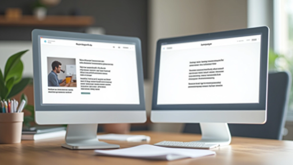 Comparação lado a lado entre layout com espaço adequado e layout apertado, mostrando diferença visual na legibilidade