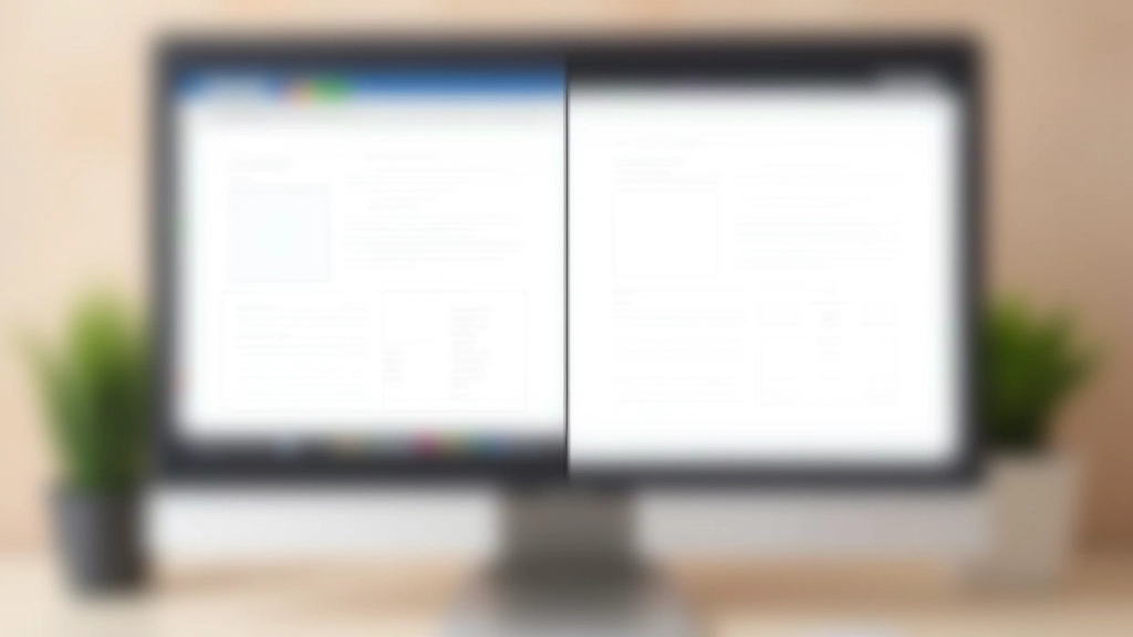 Comparação de dois layouts web lado a lado mostrando diferença entre hierarquia fraca e hierarquia visual clara